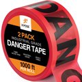 Xpose Safety 3 in  x 1000' Danger Tape, 2PK PDT-2-X-S
